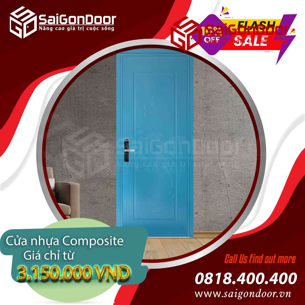 Cửa nhựa Composite SaiGonDoor